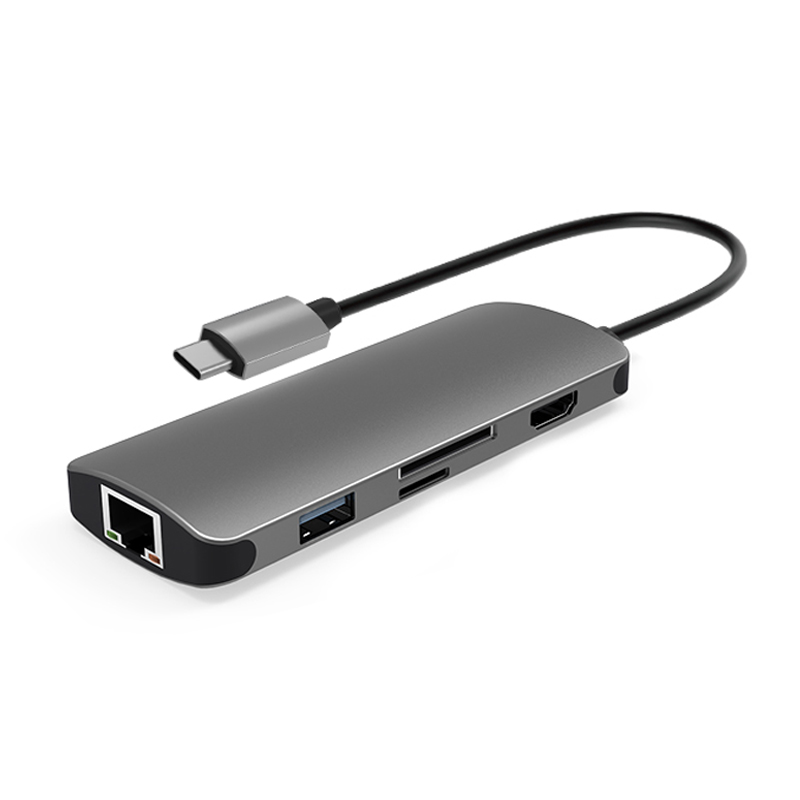 USB C HUB-6 in 1