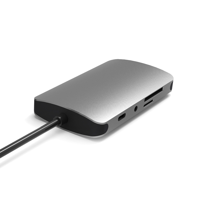 USB C HUB-9 in 1