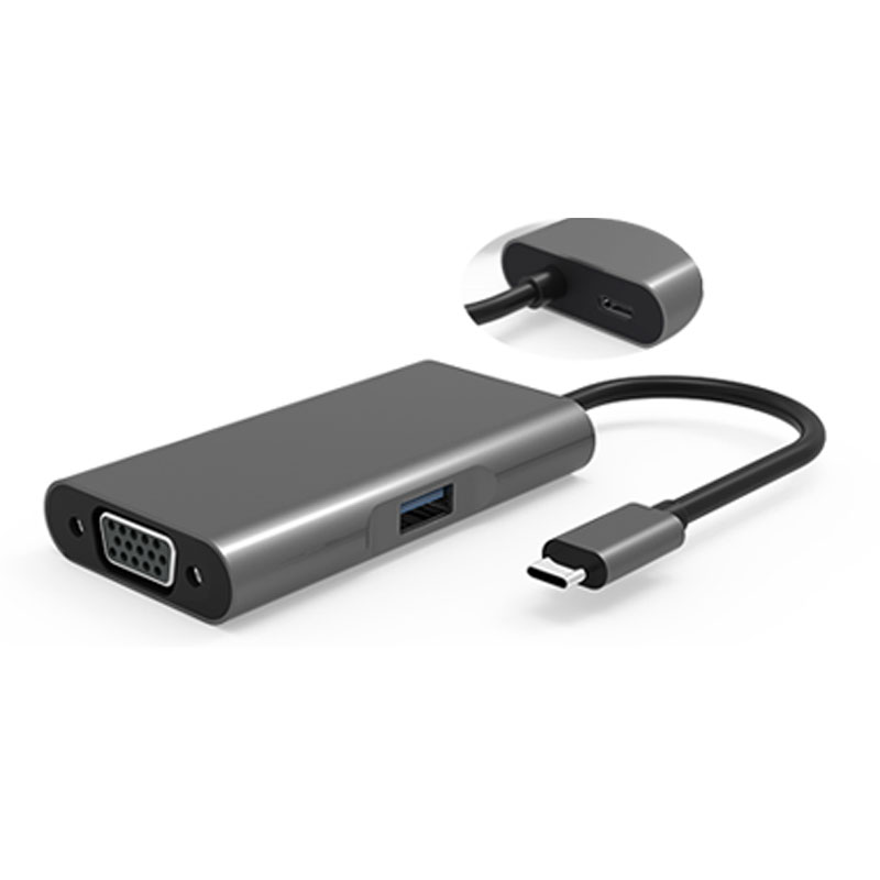 USB C HUB-3 in 1