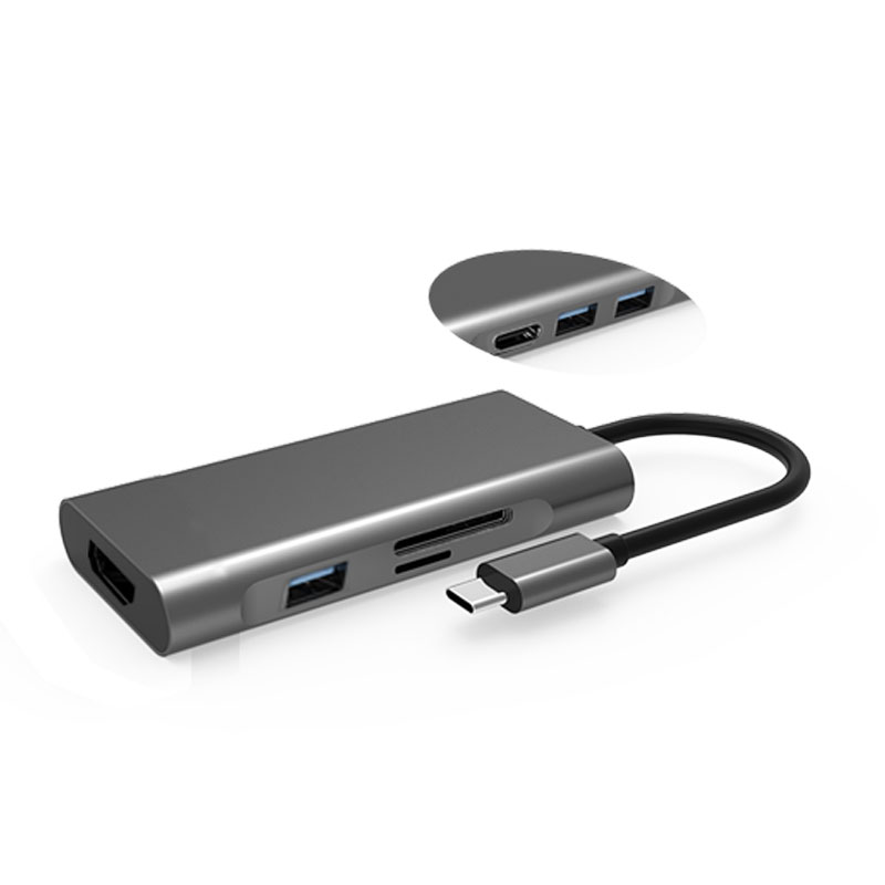 USB C HUB-7 in 1