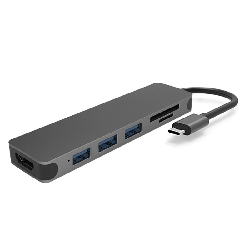 USB C HUB-6 in 1