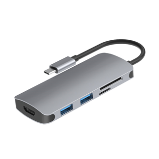 USB C HUB-6 in 1